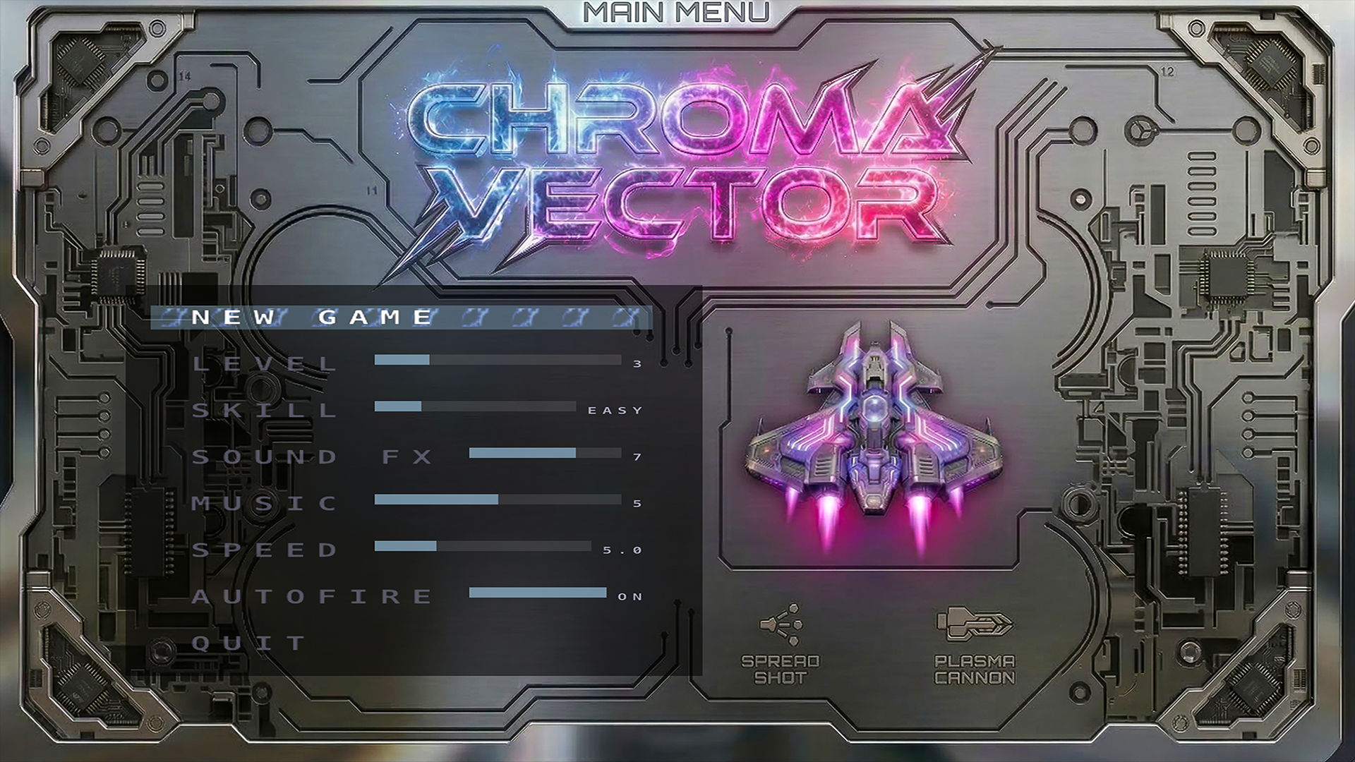 Chroma Vector: Arcade Shooter screenshot 32
