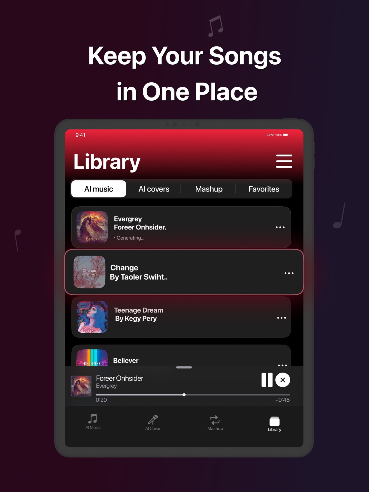 Screenshot 11 of MyTunes: AI Music