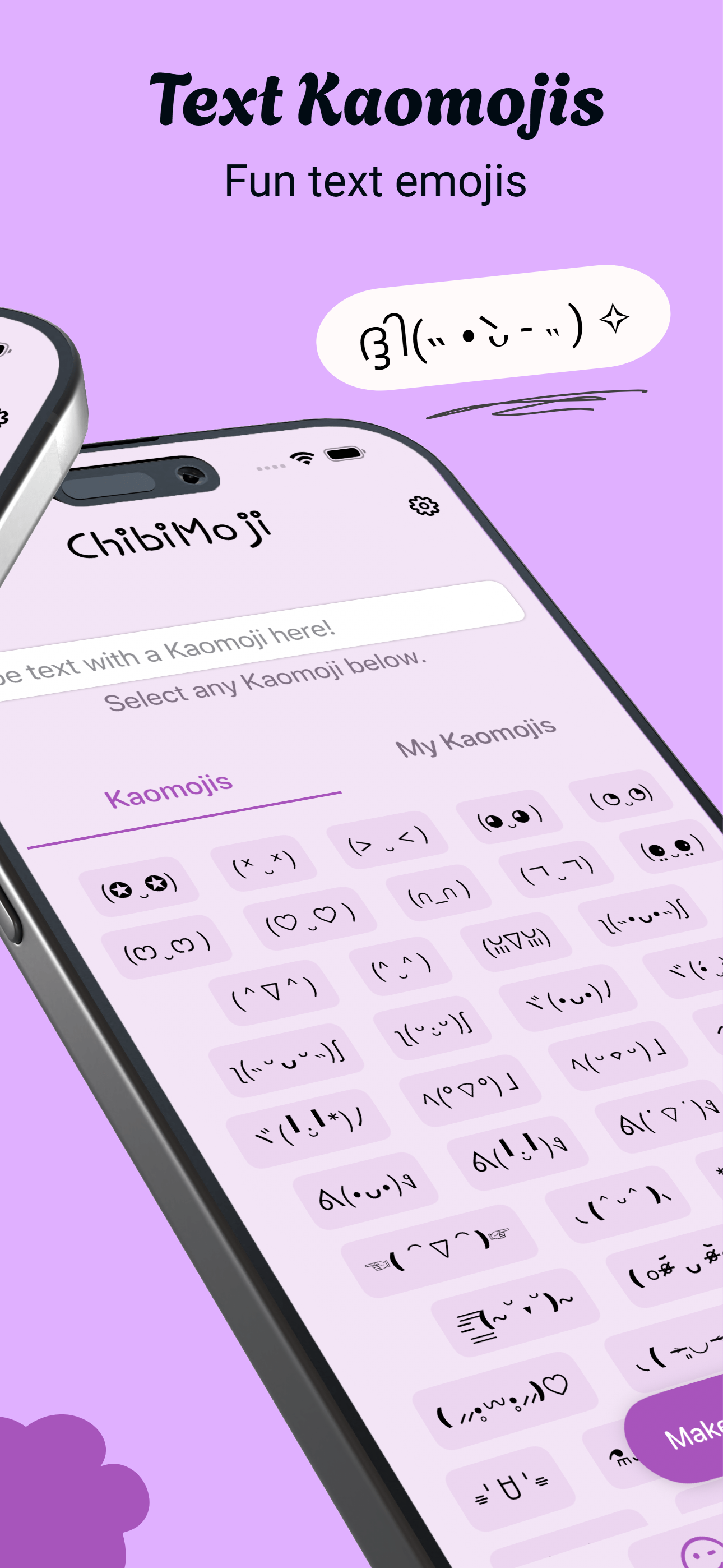 ChibiMoji: Emoji+Font+Keyboard