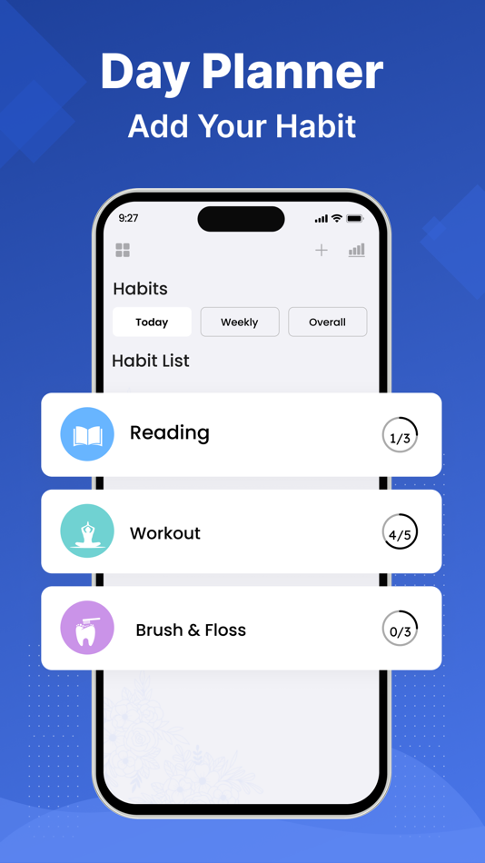 #2. Daily Habit Tracker & Reminder (iOS) 由: Keyur Kyada