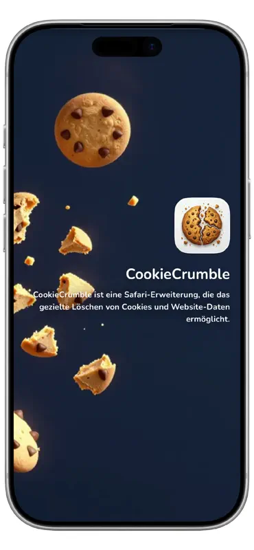 CookieCrumble für Safari screenshot 1 of 7