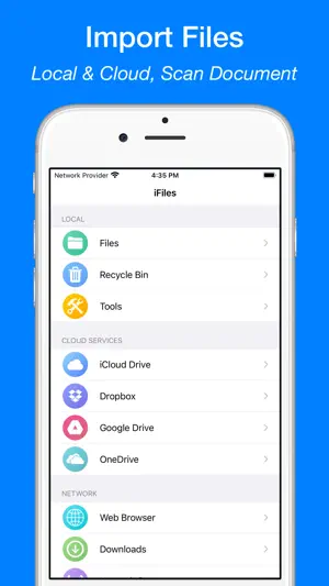 iFiles - File Manager Browser screenshot 1