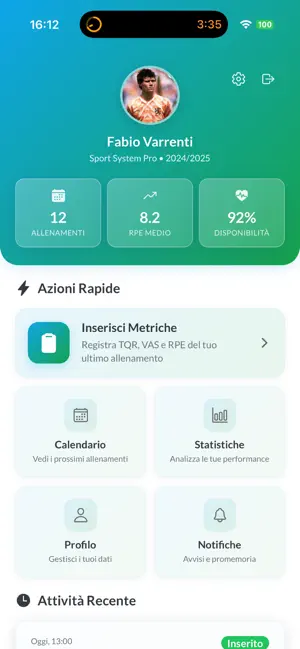 Sport System Pro screenshot 1