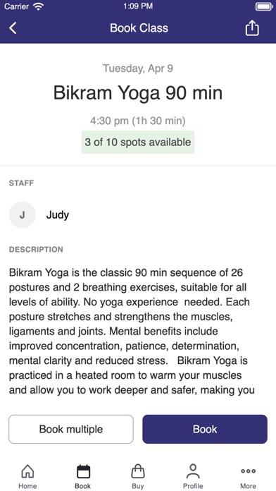 Screenshot #3 pour Bikram Yoga Irvine