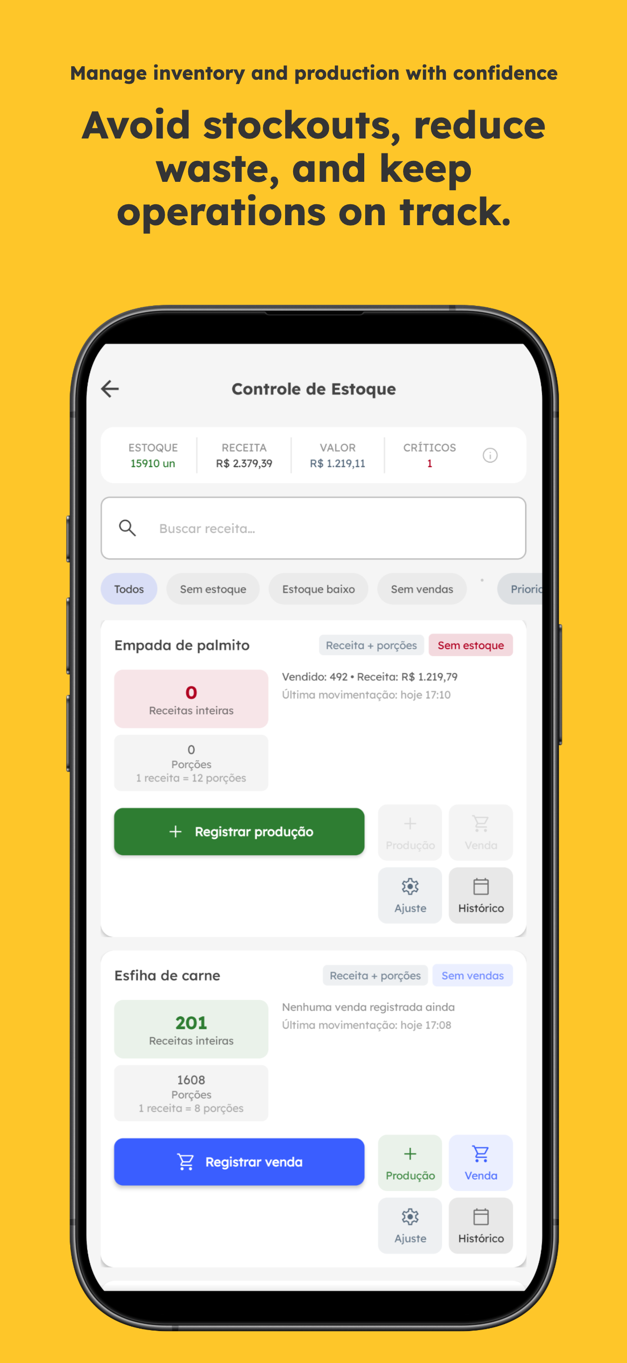 Recipe Cost & Pricing screenshot 7