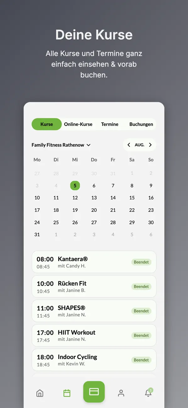 Screenshot #3 pour Family Fitness Rathenow