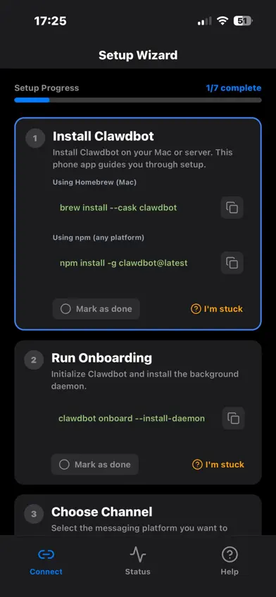 Clawdbot Monitor screenshot 1