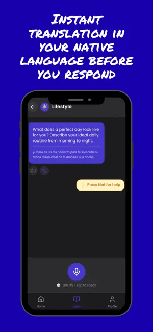 SpeechBuddy - English Speaking screenshot 1