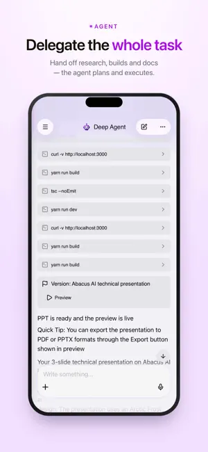 ChatLLM: AI Chat, Bot & Agent screenshot 4
