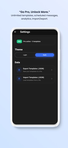 Phrasedeck: Quick Templates Screenshot 6 of 8