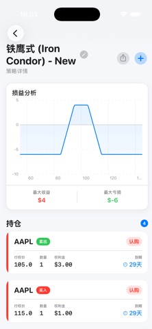 期权策略助手 screenshot