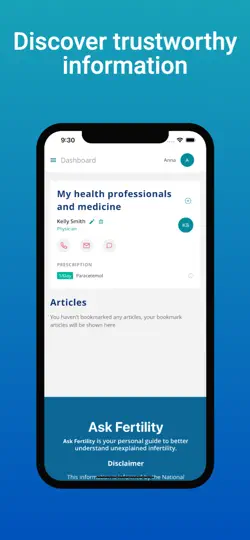 AskFertility iPhone Screenshot 5