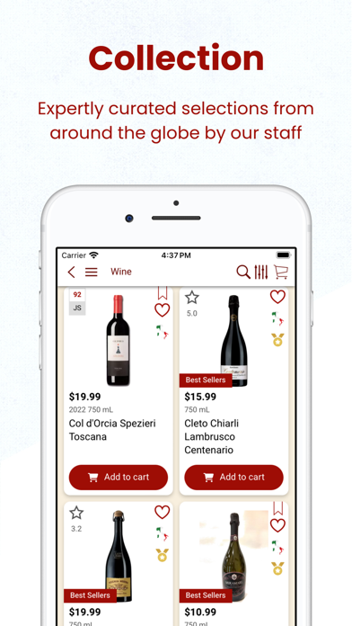 Odyssey Wine & Spirits Screenshot