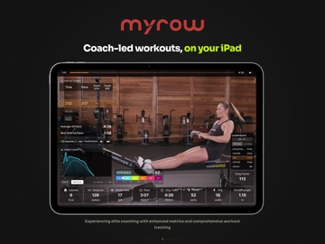 myrow to go iPad screenshot