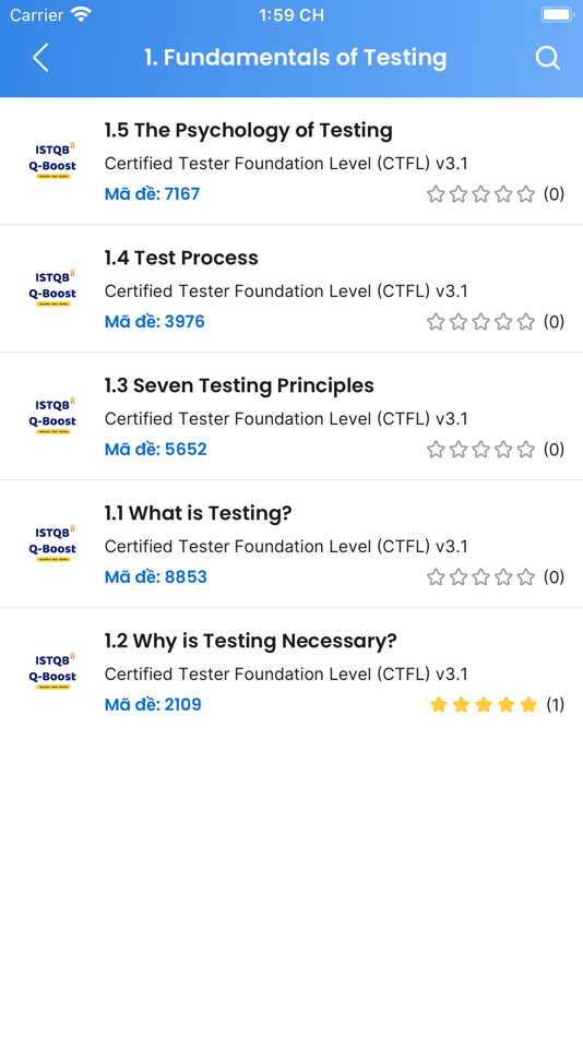 #4. ISTQB Q-Boost (iOS) By: Khanh Nhat Cao