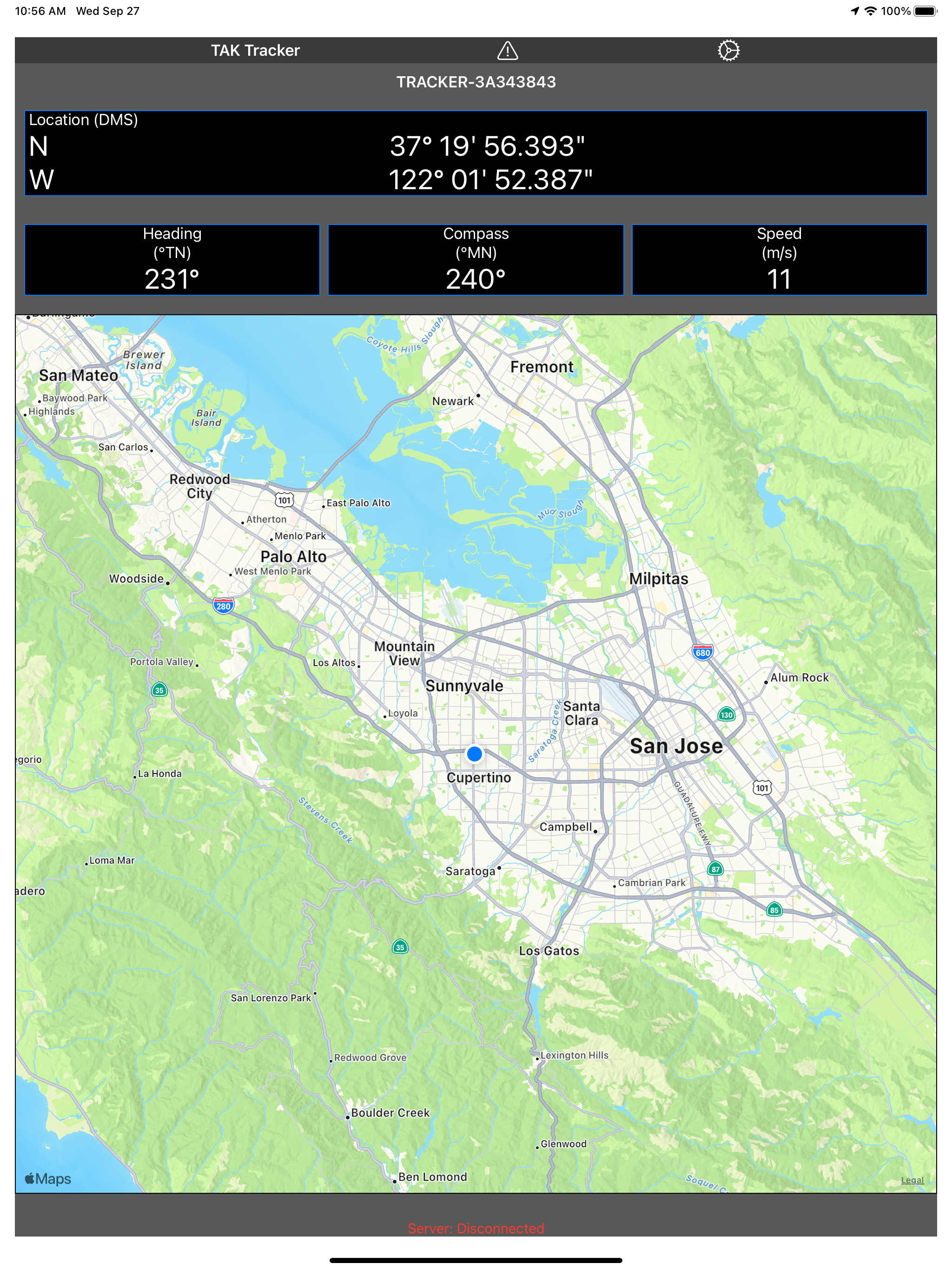 TAK Tracker