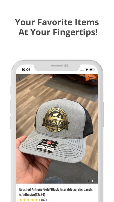 LoneStar App Screenshot