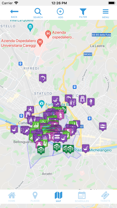Andiamo Places Screenshot