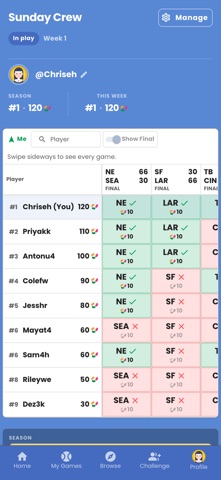 App screenshot