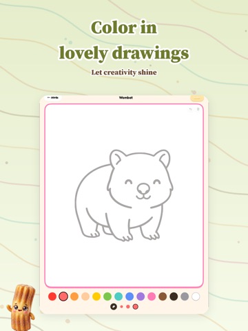 Pequeño Churro - Bebé español iPad screenshot