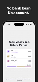 Bill Organizer: Billzo screenshot