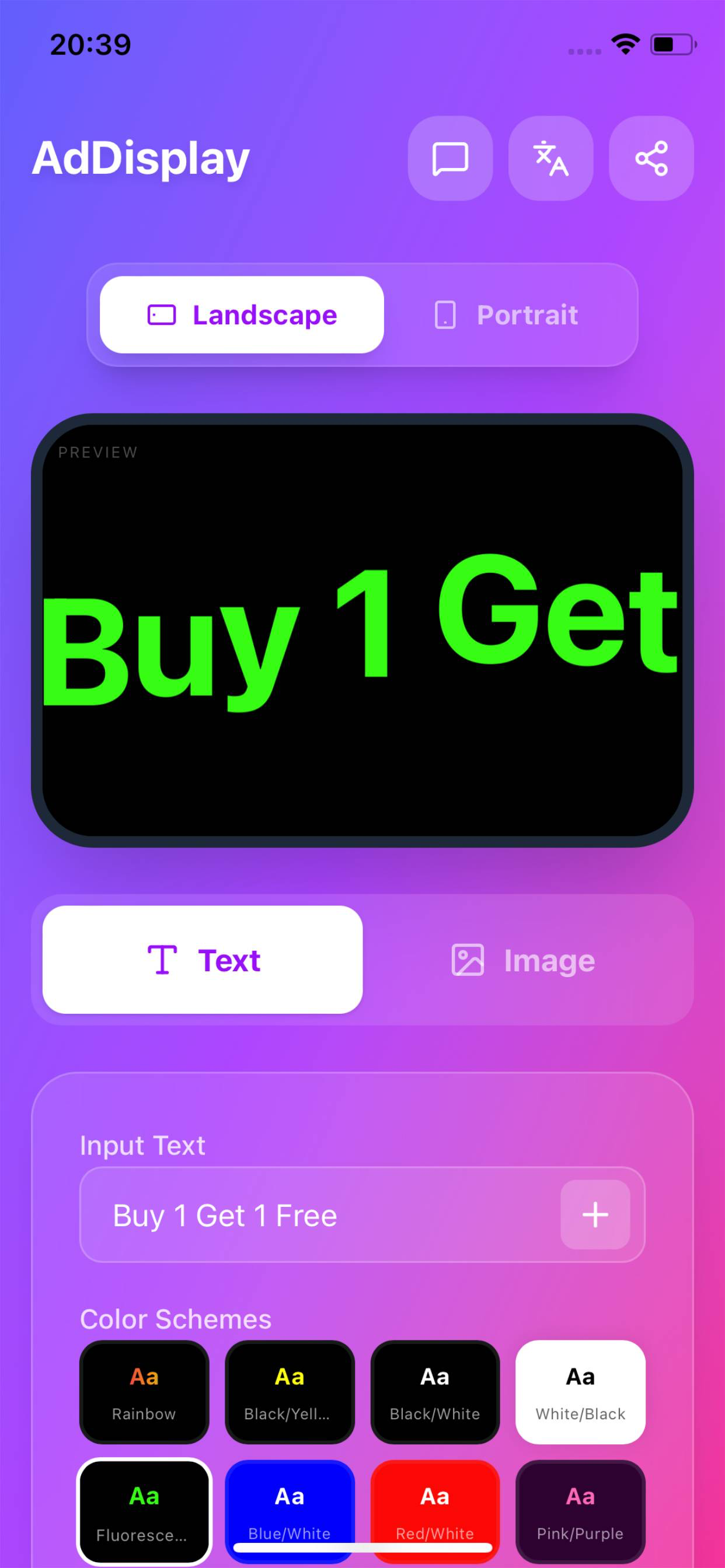 AdDisplay: LED Banner & Sign