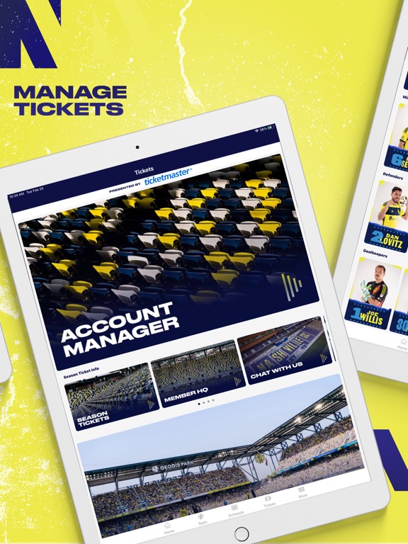 Nashville SC iPad screenshot 3 - Sports app