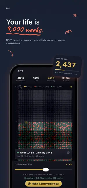 DOTS - Screen Time & Focus screenshot 1