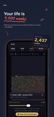DOTS - Screen Time & Focus Screenshot 1 of 7