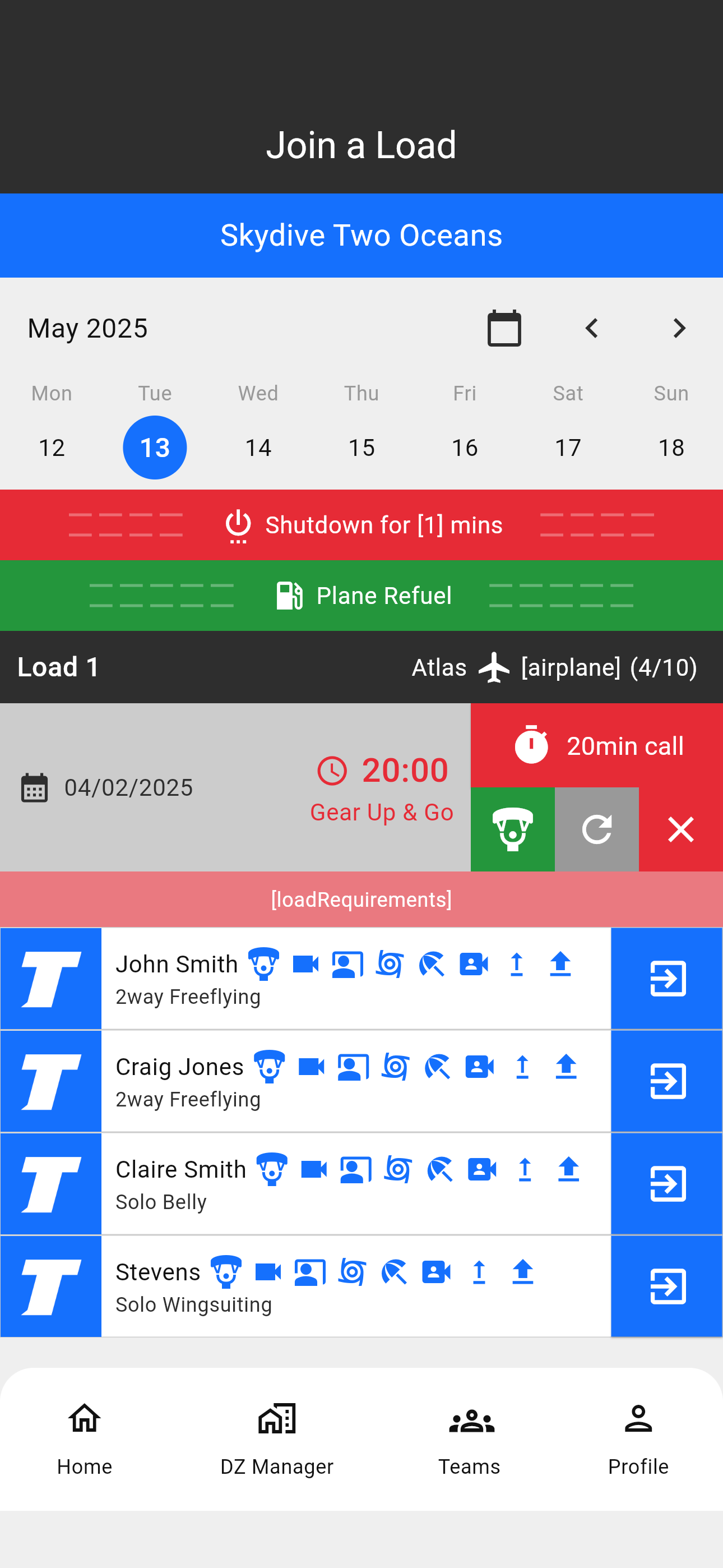 Jump Master App screenshot 3