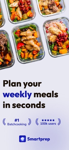 SmartPrep: Batch Cook Planner screenshot