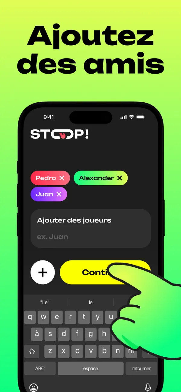 Screenshot #3 pour Stop! Le jeu de fête original