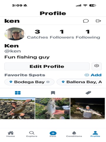 ReelUp Fishing iPad screenshot