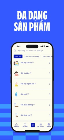 Vinamilk iPhone screenshot 8