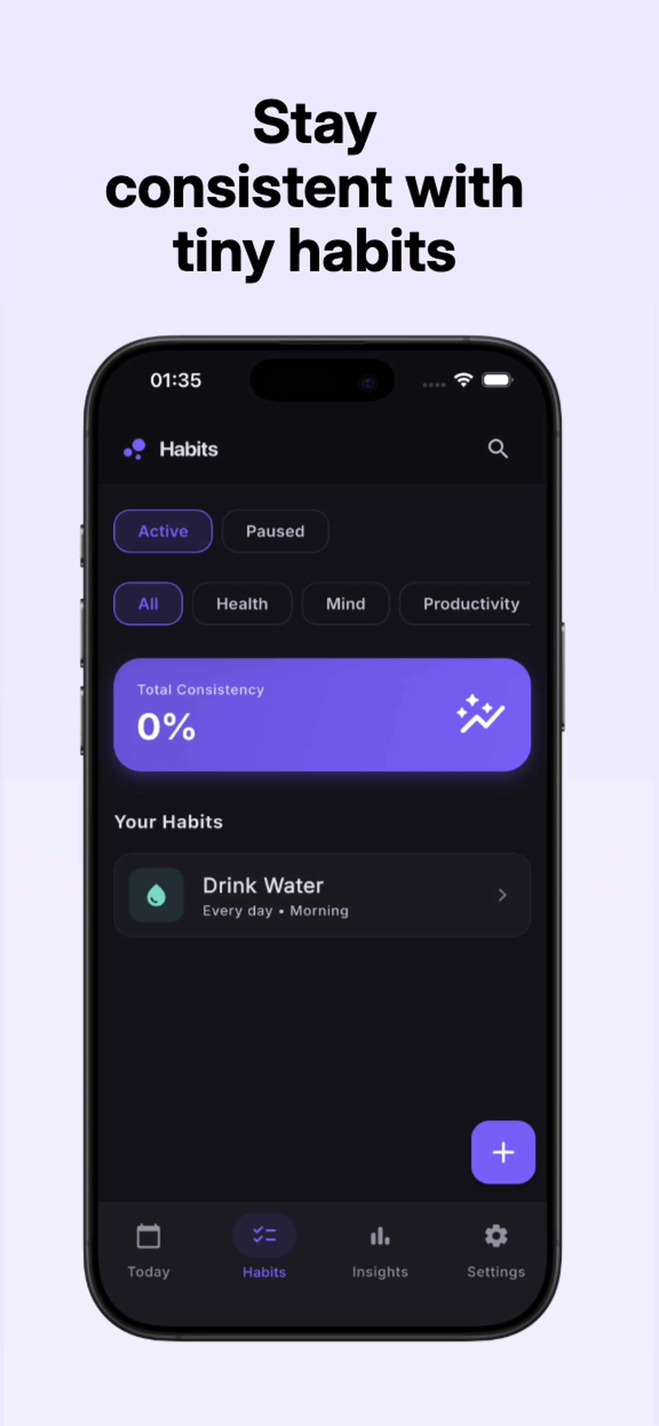 TinyHab: ADHD Habit Tracker