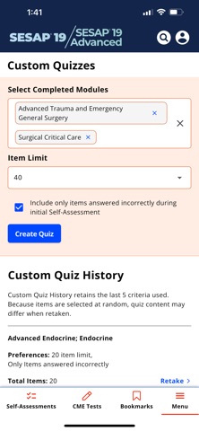 ACS SESAP 19 screenshot
