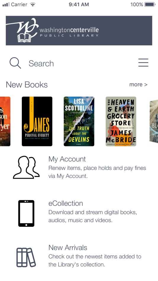 #1. Washington-Centerville Library (iOS) 由: Washington-Centerville Public Library