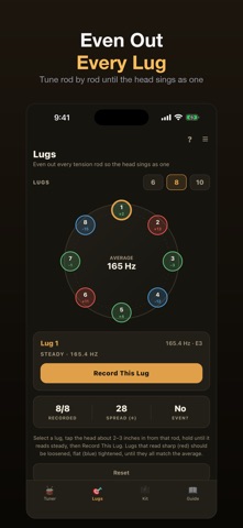 Drum Tuner: Tune Drum Heads Screenshot 2 of 3