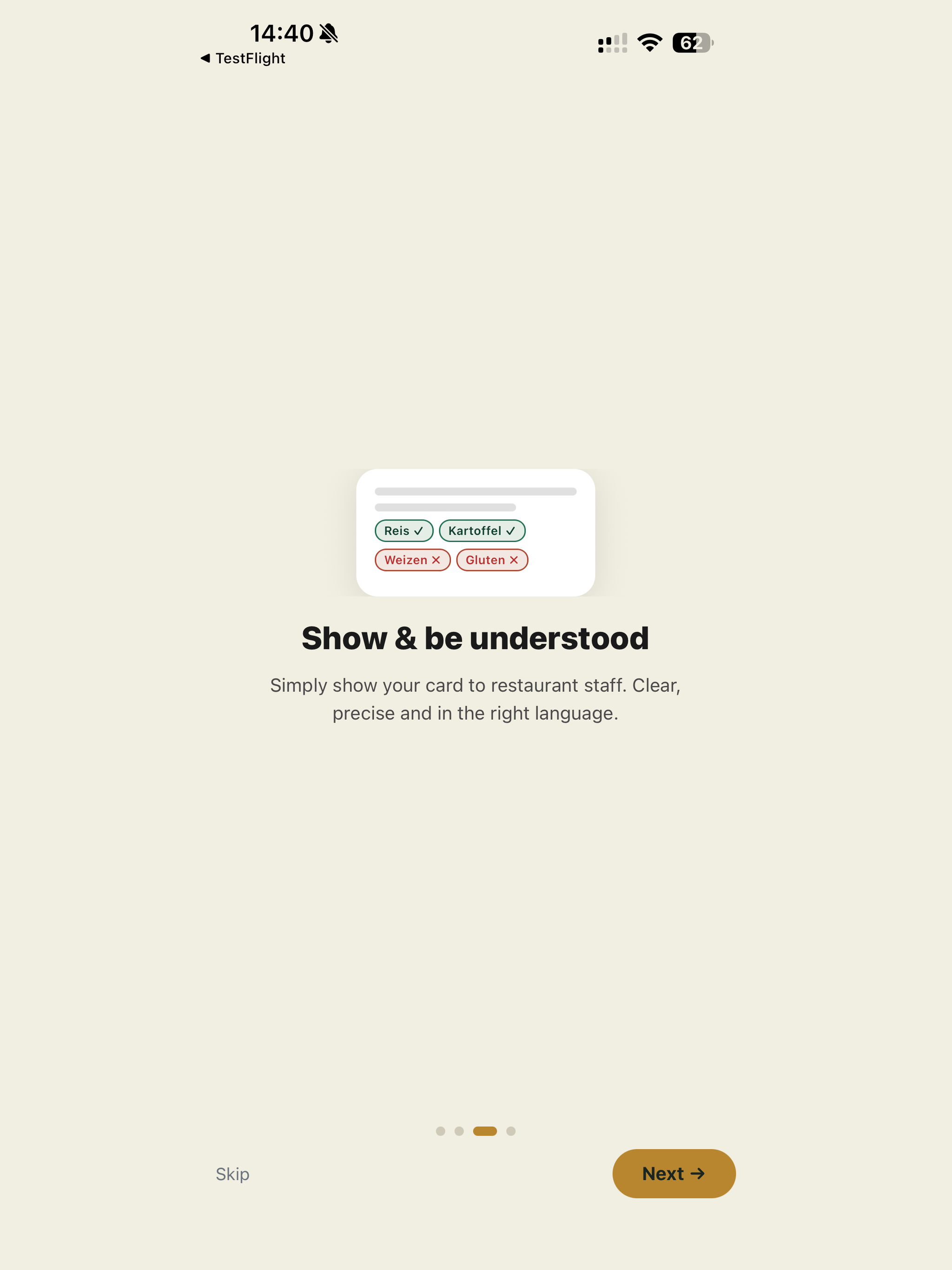 Gluten Free Travel Card screenshot 13