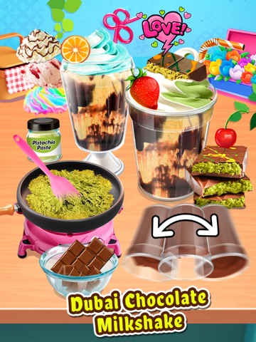 Unicorn Ice Cream Milkshake iPad screenshot