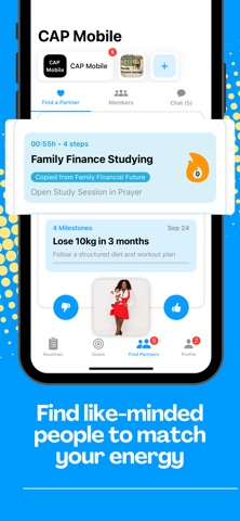 CAP Accountability Partner screenshot
