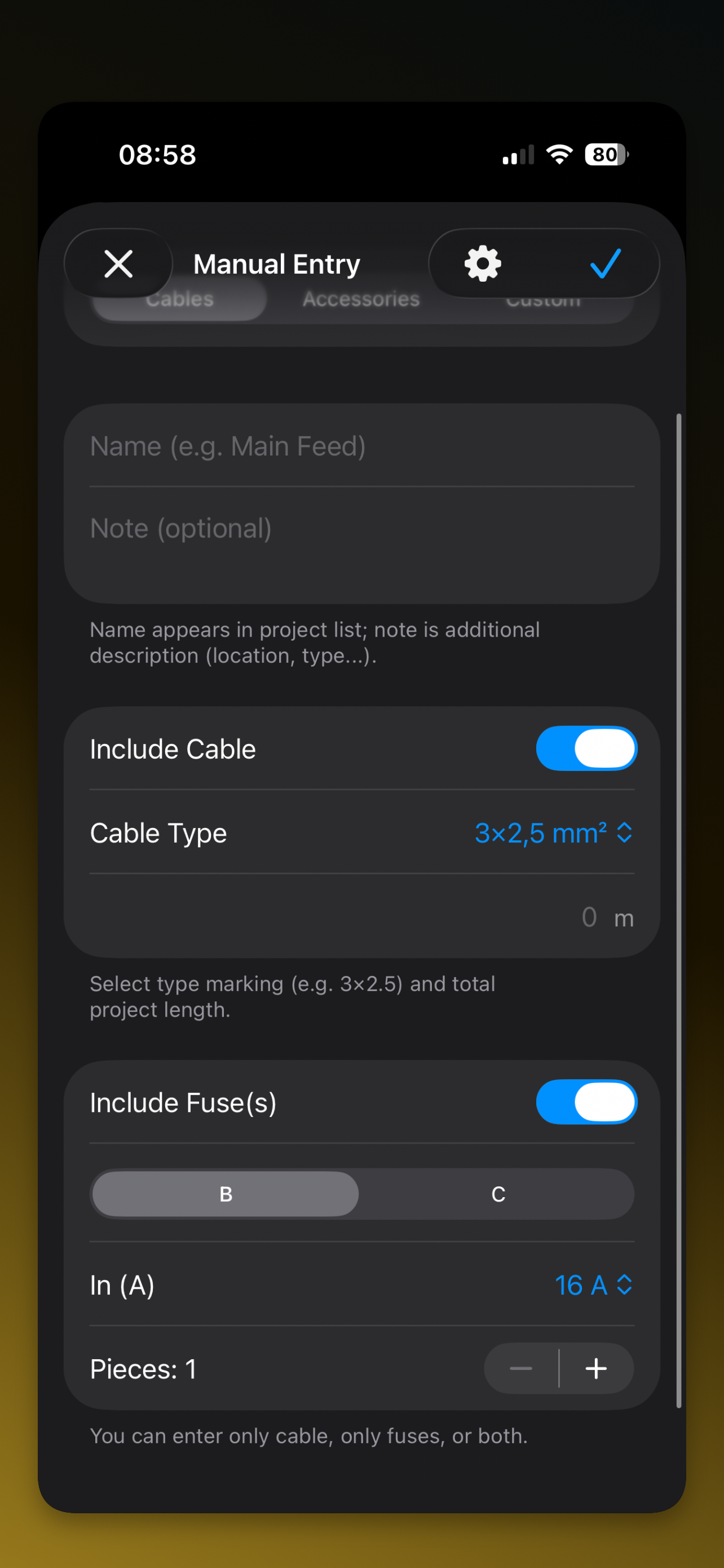 CuCalc screenshot 9