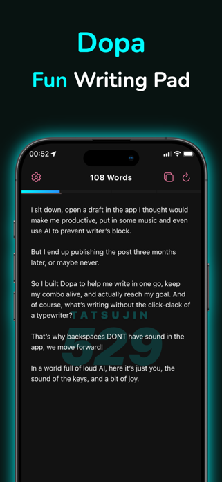 Dopa - Fun Writing Pad Screenshot 1 of 5
