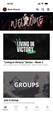 Rock Church Plymouth screenshot