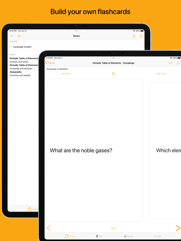 Screenshot #4 pour Flashcards - Build Your Own