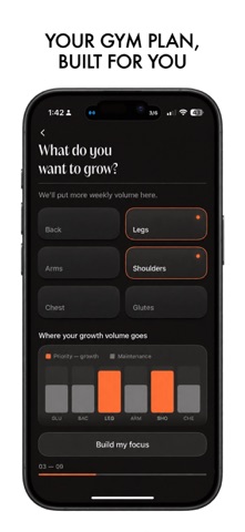 Adept Physique Workout Planner Screenshot 1 of 5