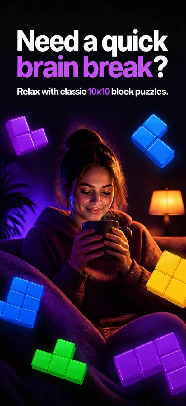 Screenshot #1 pour Puzzle de Blocs: Bois