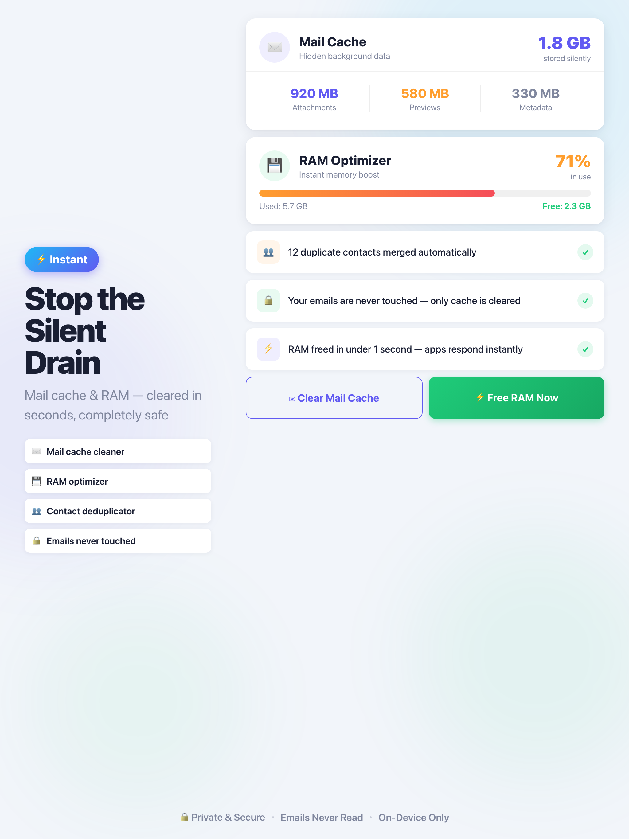 Optimo: Phone Cleaner & AI