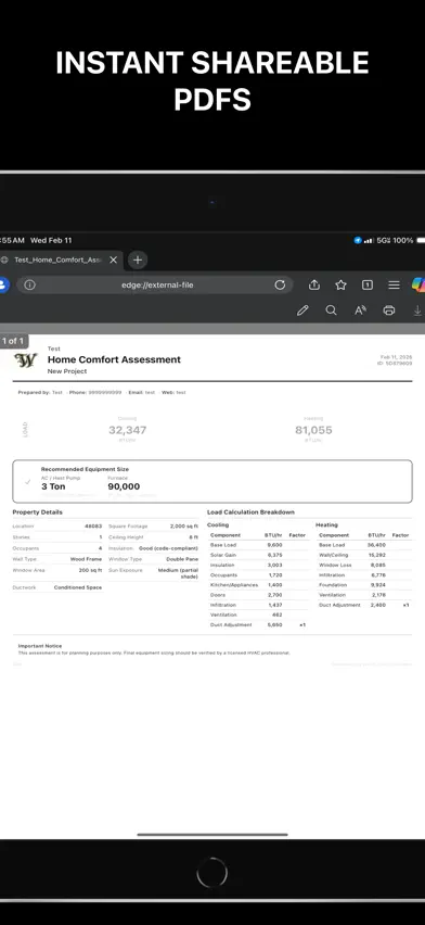 HVAC Load Calculator Manual J screenshot 3