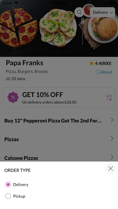 Papa Franks Screenshot